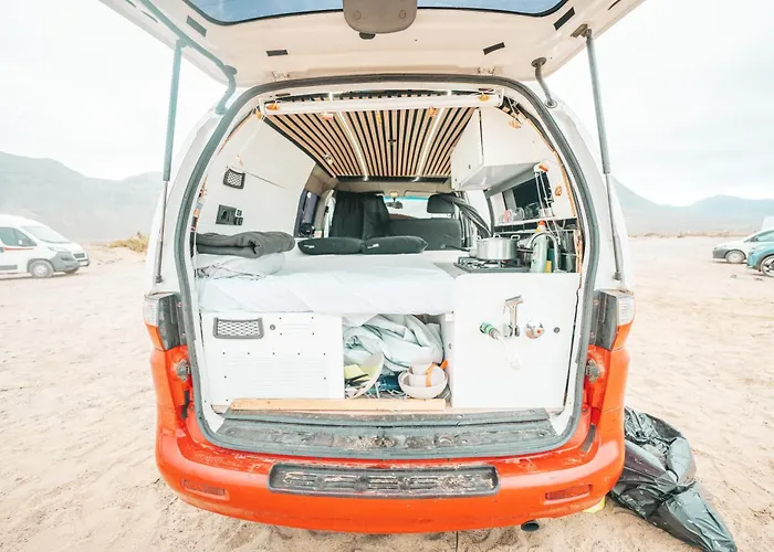 Luxe tent Mini Camper Hot Water Telde